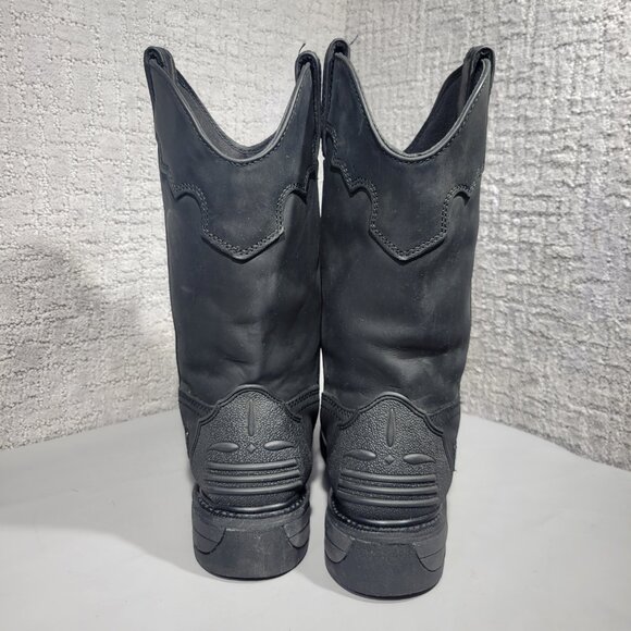 Dan Post Blayde Men's Size 10EW Black Leather Steel Toe Waterproof Boots DP69450 - Picture 4 of 12